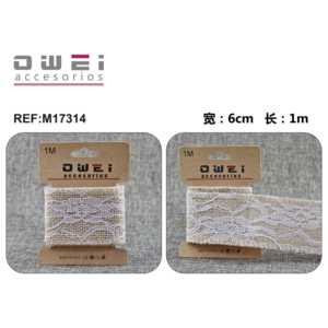 Ceinture en tissu Lin-en 5.3cm * 1m 12u/c - Product Image 1