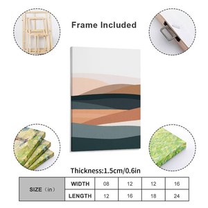 Decorazione cornice interna pittura (verticale) regalo personalizzato, noi locale POD - Product Image 2