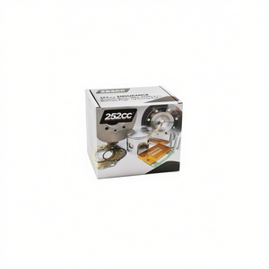 Nouveau kit de piston ENDURANCE 252cc 2 temps pour embrayage de moto (aluminium) - Marque Pinasco Italie - Product Image 2