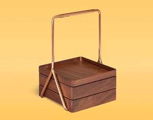 Caja de Dulces de Madera Hecha a Mano para Fiestas de Cumpleaños que Ofrece una Exhibición de Golosinas Única y Elegante - Product Image 4