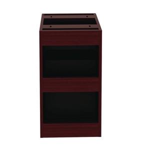 Alera ALEVA532822MY Pedestal serie Valencia de 15,63 pulgadas. X 20.5 Pulgadas X 28.5 Pulgadas Madera de caoba con caja archivadora con cerradura - Product Image 4