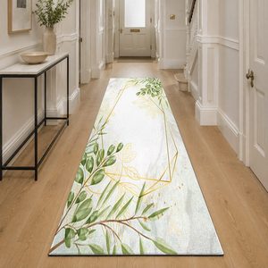 <b>RUGS</b> DEPOT LXDP-1000 Wholesale Multicolor Neutral Modern Vintage Digital Printed Machine Washable Chenille Area <b>Rug</b> <b>Non</b> <b>Slip</b> - Product Image 5