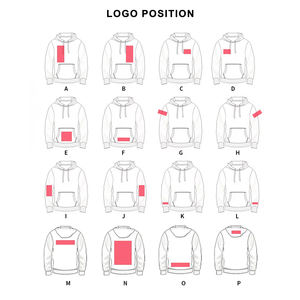 Sweat à capuche pour homme avec logo brodé personnalisé, 100% coton, tissu éponge français, sweat à capuche surdimensionné pour homme - Product Image 5