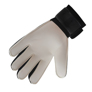 Gants de gardien de but professionnels en PU à doigts entiers avec sangle de poignet réglable pour l'entraînement de football – Vente en gros OEM - Product Image 4
