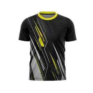 T-shirt personnalisé pour homme, 100% coton/polyester, impression par sublimation, logo, décontracté, respirant, séchage rapide - Product Image 6