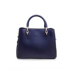 Sac à main de luxe bleu P55477, pochette de soirée formelle douce, décorations en cristal et strass, chaîne, cuir fait main, métal, 500g - Product Image 1