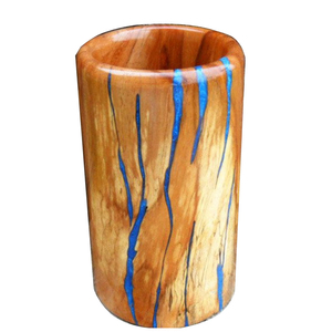 Square Shape Pen Pencil Or Other <b>Stationery</b> Item Storage <b>Holder</b> Wooden Office Desk Pen <b>Holder</b> - Product Image 2