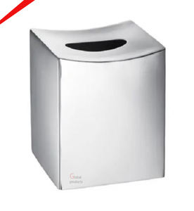 Boîte à mouchoirs en métal argenté faite à la main de qualité supérieure pour hôtels et restaurants - Product Image 5