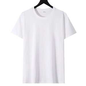 T-shirts anti-boulochage en mélange de coton polyester pour hommes avec sérigraphie - Product Image 2