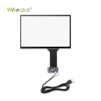 Module d'écran tactile LCD IPS 10,1 pouces 450 nits LVDS 1280x800 avec écran tactile capacitif et carte de commande