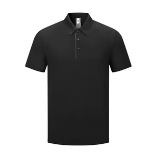 2025 hombres de alta calidad de moda transpirable Formal para camisa Polo diseño personalizado Logo 100% algodón patrón sólido transpirable - Product Image 3
