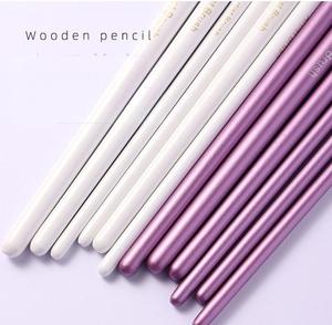 Bview ชุดแปรงผมไนลอนสีน้ำแบบกลมปลายแบนหลากหลายสำหรับการระบายสีแบบมืออาชีพด้ามจับ<span class=keywords><strong>ไม้</strong></span> - Product Image 6