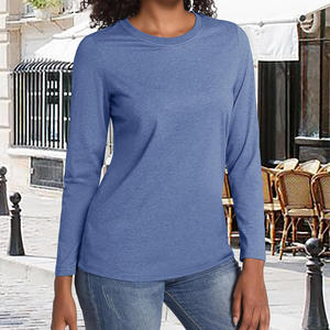 Women's Best-Selling Printed Cotton T-Shirt Fully Custom <b>Top</b> Quality Breathable T Shirt for Women - Product Image 6