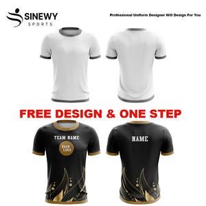 Camiseta de fútbol barata de alta calidad, camiseta de fútbol, tasa de ventas al por mayor con camiseta de fútbol de uniforme de fútbol de poliéster 100% barata - Product Image 5