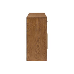 Aparador de Madera Maciza con Diseño de Puerta Arqueada, Dos Cajones y Amplio Espacio de Almacenamiento para Comedor o Sala de Estar - Product Image 4