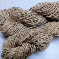 Fil de fibre de banane biologique extrait de l'arbre à bananes, utilisé pour les tapis, les tapis, le tricot, le tissage, la broderie, la fabrication de cordes, l'art et l'artisanat