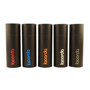 Tubo de papel personalizado para bálsamo labial, empaque ecológico de desodorante de papel con logo impreso - Product Image 1