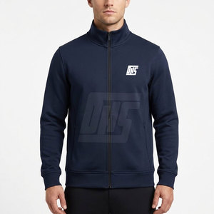 Veste de sport moderne pour homme à fermeture éclair intégrale, légère, col montant, pour l'entraînement athlétique, la course et les activités de plein air, vêtement personnalisé - Product Image 3