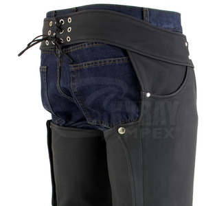 อุปกรณ์หนังวัว Chaps หนังแท้คุณภาพสูง Chaps ขี่ม้า Chaps สําหรับขาย - Product Image 5