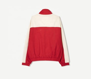 Chaqueta Deportiva Cortavientos con Logotipo Personalizado, Chaqueta Anorak Estándar de Grosor Regular, Media Cremallera, Cuello Alto, 100% Algodón, Estilo Casual - Product Image 2