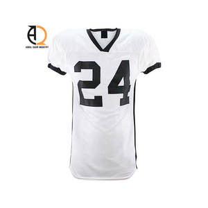 Nouveau style de maillots de football américain de haute qualité uniforme de rugby respirant maillot cousu brodé - Product Image 2