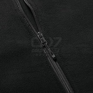 Veste polaire entièrement zippée Veste polaire d'hiver unie à col rabattu de couleur unie fabriquée au Pakistan - Product Image 4
