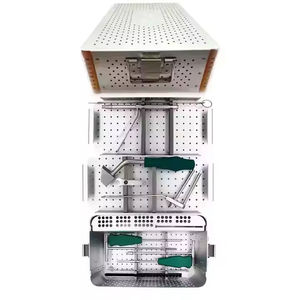 Ensemble de chirurgie d'implantation orthopédique, nouvelle base, instruments chirurgicaux manuels, acier inoxydable de qualité allemande, approuvé CE, Narham Enterprises - Product Image 1