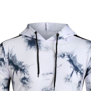 Sudadera con Capucha Sublimada con Logotipo Personalizado al por Mayor, Sudadera de Forro Polar de Poliéster en Blanco, Suministro de Fabricante de Alta Calidad con Tela Suave - Product Image 3