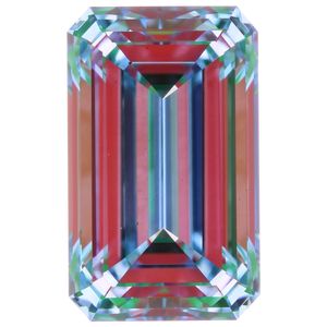 Igi ได้รับการรับรองว่าเป็น VS1สีฟ้าเข้มใส1.50 CT มรกตขัดเงาสวยงามประดับห้องแล็บ CVD เพชรที่ปลูกได้เป็นจำนวนมาก - Product Image 4