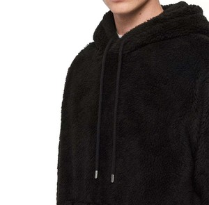Tops con capucha completa y logotipo personalizado de la mejor calidad, algodón orgánico, poliéster, estilo ajustado para hombres y mujeres, sólido, suave, cómodo, en blanco - Product Image 1
