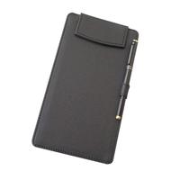 Porte-documents de table en cuir PU personnalisé, durable et le plus vendu, pour les factures de restaurant et les menus d'hôtel