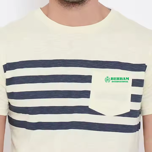 เสื้อยืดโอเวอร์ไซส์ผู้ชาย แบรนด์ Behram International ผลิตในปากีสถาน คุณภาพสูง สวมใส่สบาย แขนสั้น คอกลม ดีไซน์ทันสมัย 100% - Product Image 5