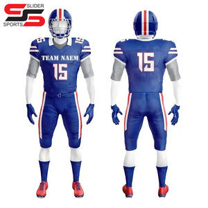 Nouvelle arrivée de meilleure qualité Design personnalisé Maillot de rugby à séchage rapide Uniforme de football américain Ensemble de maillots de football américain par sublimation - Product Image 3
