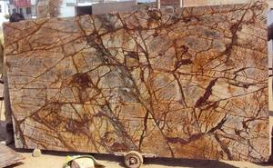 Losa de Mármol Natural Indio Marrón Bosque Tropical, Ecológica y Moderna, Pulida, Grande, para Encimeras de Cocina, Interiores, Villas, Comedores y Apartamentos - Product Image 2