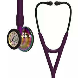 หูฟังแพทย์ 3M Littmann Cardiology IV รุ่น 6239 แบบ Rainbow Chestpiece สายสีพลัม ตัวเรือนสีม่วง สายสีดำ - Product Image 1