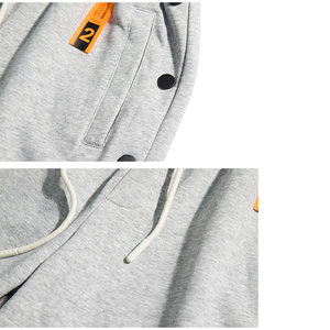 New Design <b>Men's</b> Streetwear Custom Made Hip Hop Button up Side Button <b>Shorts</b> Casual <b>Men</b> Jogger <b>Shorts</b> - Product Image 3