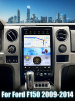 AuCar Auto Stereo 14.4 pouces Android 13 8-128G lecteur DVD de voiture GPS Auto Electronics pour Ford F150 2009-2014 Tesla écran autoradio