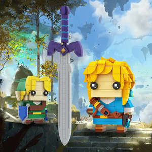 Pour Lego Moc Link Breath of the Wild Block Set Construction Toy - Product Image 1