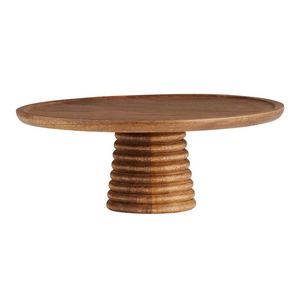 Elegante soporte de pastel de madera hecho a mano para regalo de inauguración de la casa registro nupcial o decoración de esenciales de cocina para entusiastas del horneado - Product Image 2