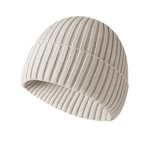 Venta al por mayor de gorros de invierno térmicos acrílicos en blanco con logotipo personalizado-Gorro largo ajustable unisex para playa y uso comercial - Product Image 5