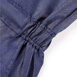 Combinaison de travail pour les travailleurs des champs pétroliers et minières, avec bande réfléchissante haute visibilité, taille personnalisée, ignifuge, antistatique, en coton - Product Image 5