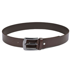 Meilleure vente prix d'usine ceinture en cuir pur pour hommes dernière collection de ceintures en cuir véritable Service OEM du Pakistan - Product Image 2