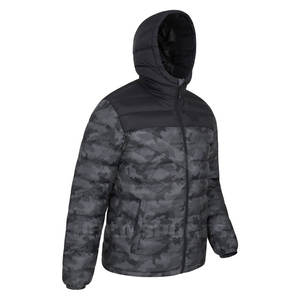 Winter Men's <b>Bubble</b> Jacket Puffer Coat <b>Top</b> Quality Lightweight Zipper Up Hooded Puffer Jackets Fashion Style Men's Puffer Jacket - Product Image 2