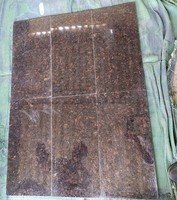 Carreaux de granit brun poli, finition moderne, revêtement mural et sol intérieur, escaliers durables, meilleur prix, décoration Inde