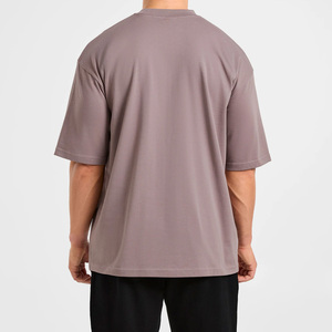OEM Manufacturer Cotton <b>Tshirts</b> Custom Wholesale Private Label Bulk Production High GSM <b>Plain</b> Apparel Supplier - Product Image 2