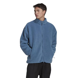 Sudadera de lana suave personalizada ODM OEM para clima frío Sudadera clásica con cremallera completa para hombres - Product Image 2
