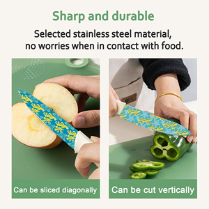 Cuchillo Santoku de Cerámica Premium en Oferta, Diseño Japonés, Apto para Lavavajillas, para Cocina Casera y Preparación de Comidas, Precio de Fábrica, Entrega Rápida - Product Image 4