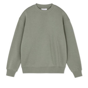 Sudaderas Extra Grandes para Hombre, Mezcla de Algodón, Tela de Felpa Suave, Corte Regular, Color Sólido, 100% Algodón, Estilo Urbano de Invierno - Product Image 1