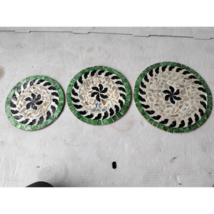 Manteles individuales festoneados Capiz hechos a mano, superventas, Mantel Individual de nácar, fabricante de Vietnam - Product Image 5