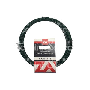 CABLE MULTIUSOS INMERSIÓN EN CALIENTE GALVANIZADO CON PVC Color verde - Product Image 1